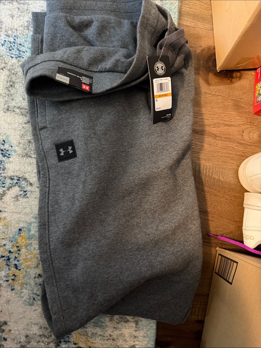 Under Armour Dark Gray Fleece Joggers